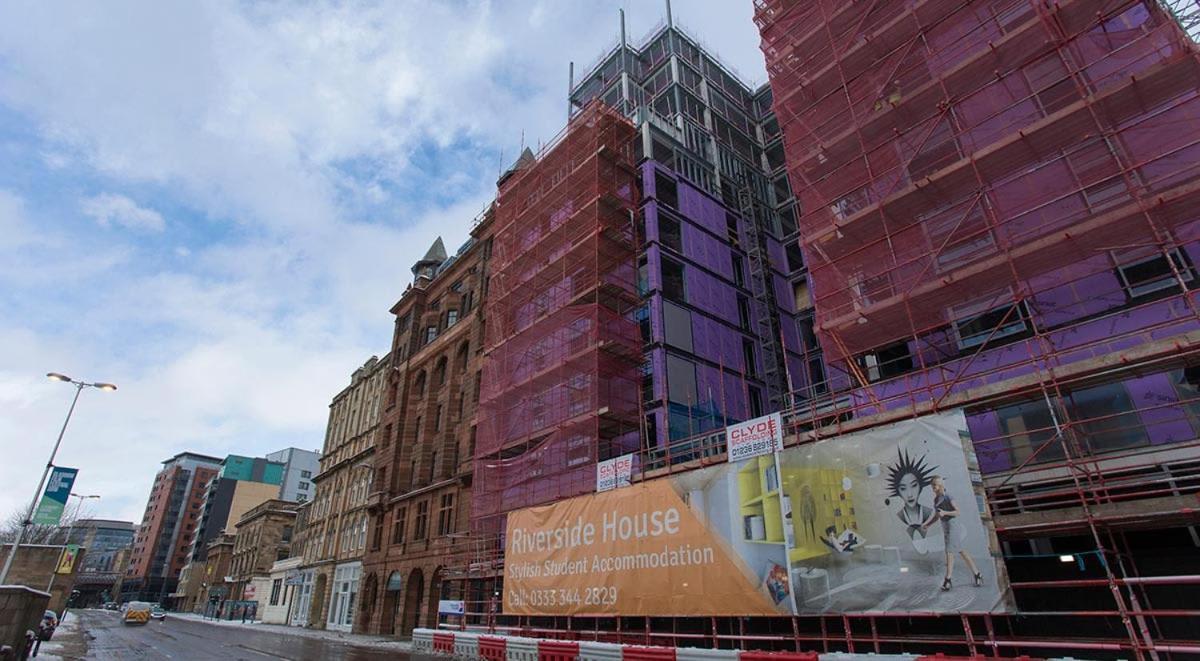 Modern City Living Studios At Riverside In The Heart Of Glasgow Kültér fotó